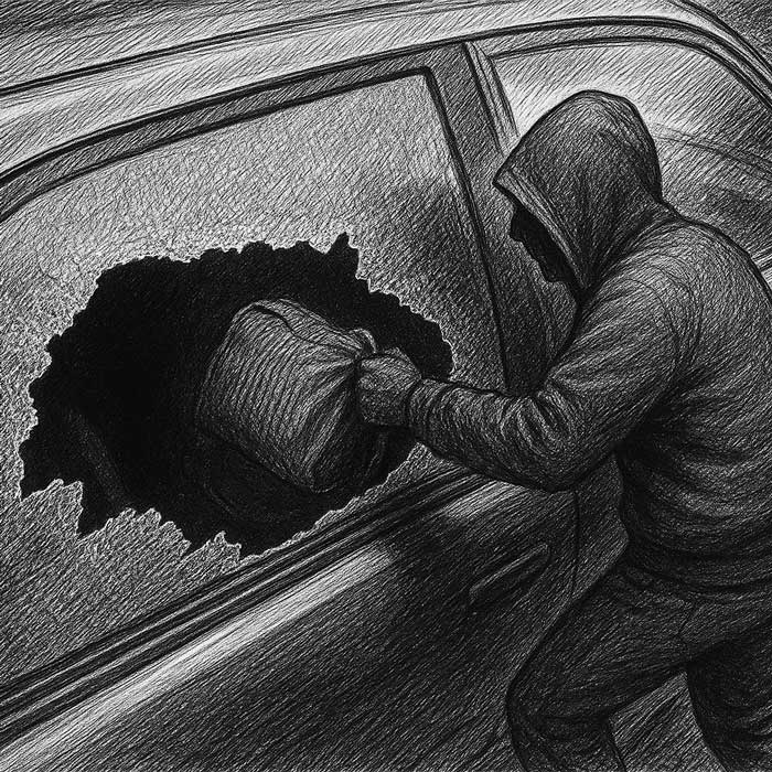 Diefstal na oneigenlijke toegang complex - Tornado