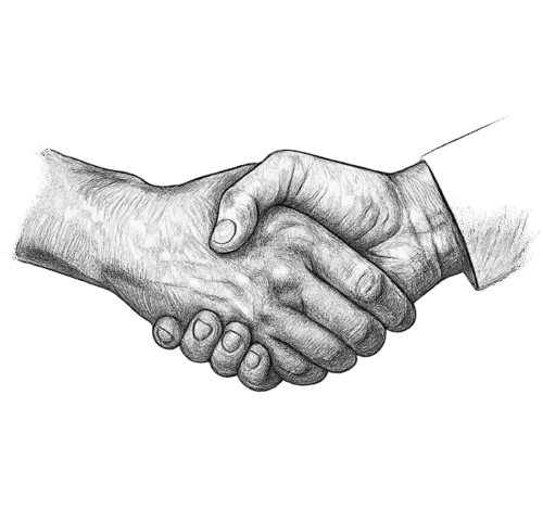 Handen schudden - Tornado